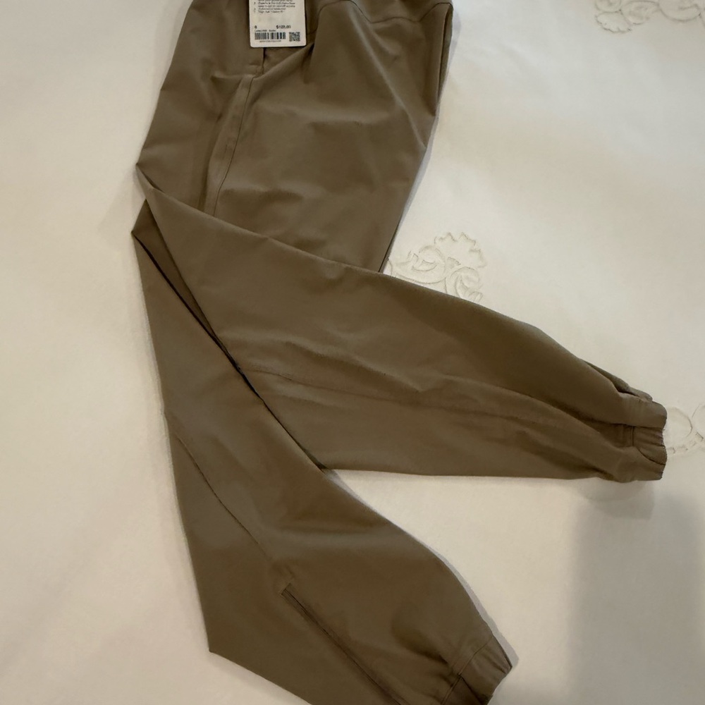 Lululemon Athletica Tan Track Pants Relaxed Fit